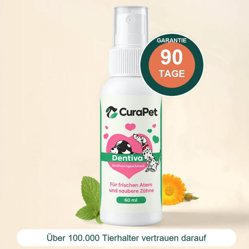 CuraPet Dentiva mit 90-Tage-Garantie